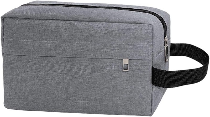 Large Thickened Water Resistant Travel Toiletries Organizer Pouch For Cosmetics Camera Accessories Black - Image 4